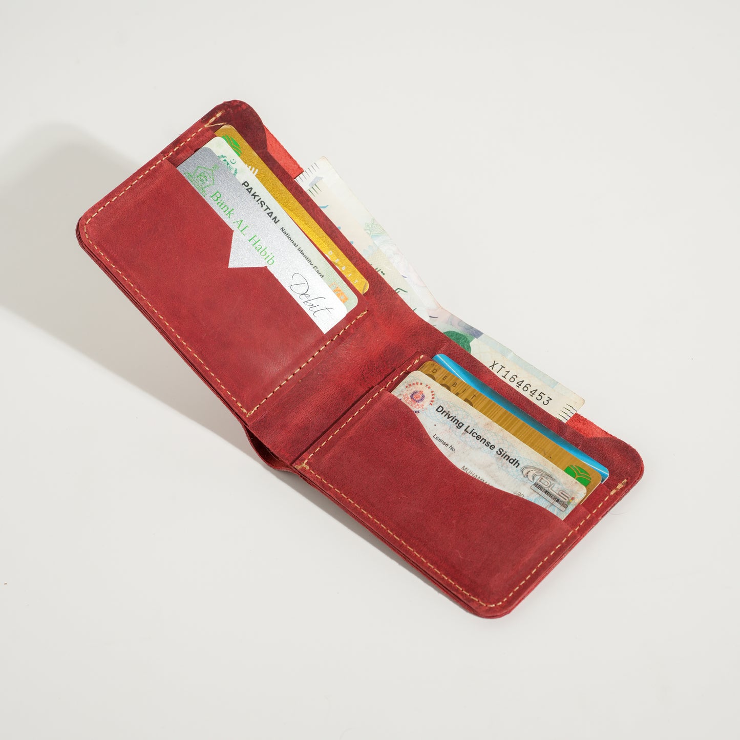 Blue Berry Cow leather Wallet