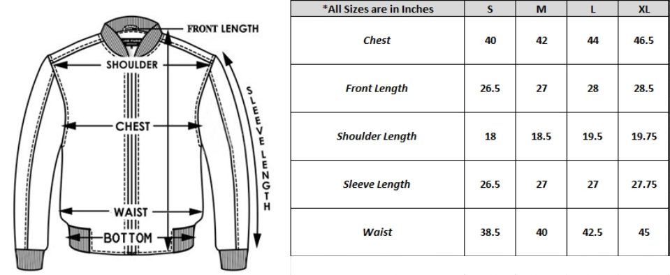 Black Leather Jacket With Orange Details