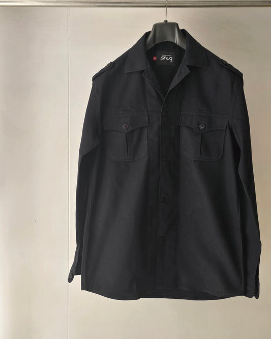 Black Safari Shirt.