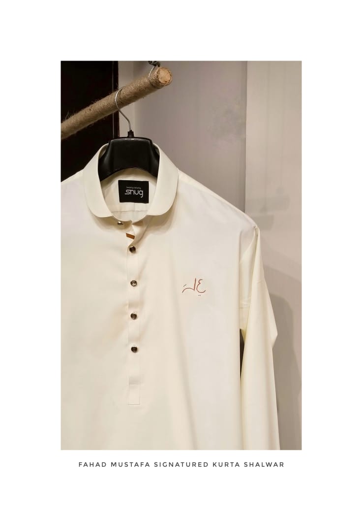 Embroidered Linen Non-fused Blazer with Signatured Kurta Shalwar By Snug