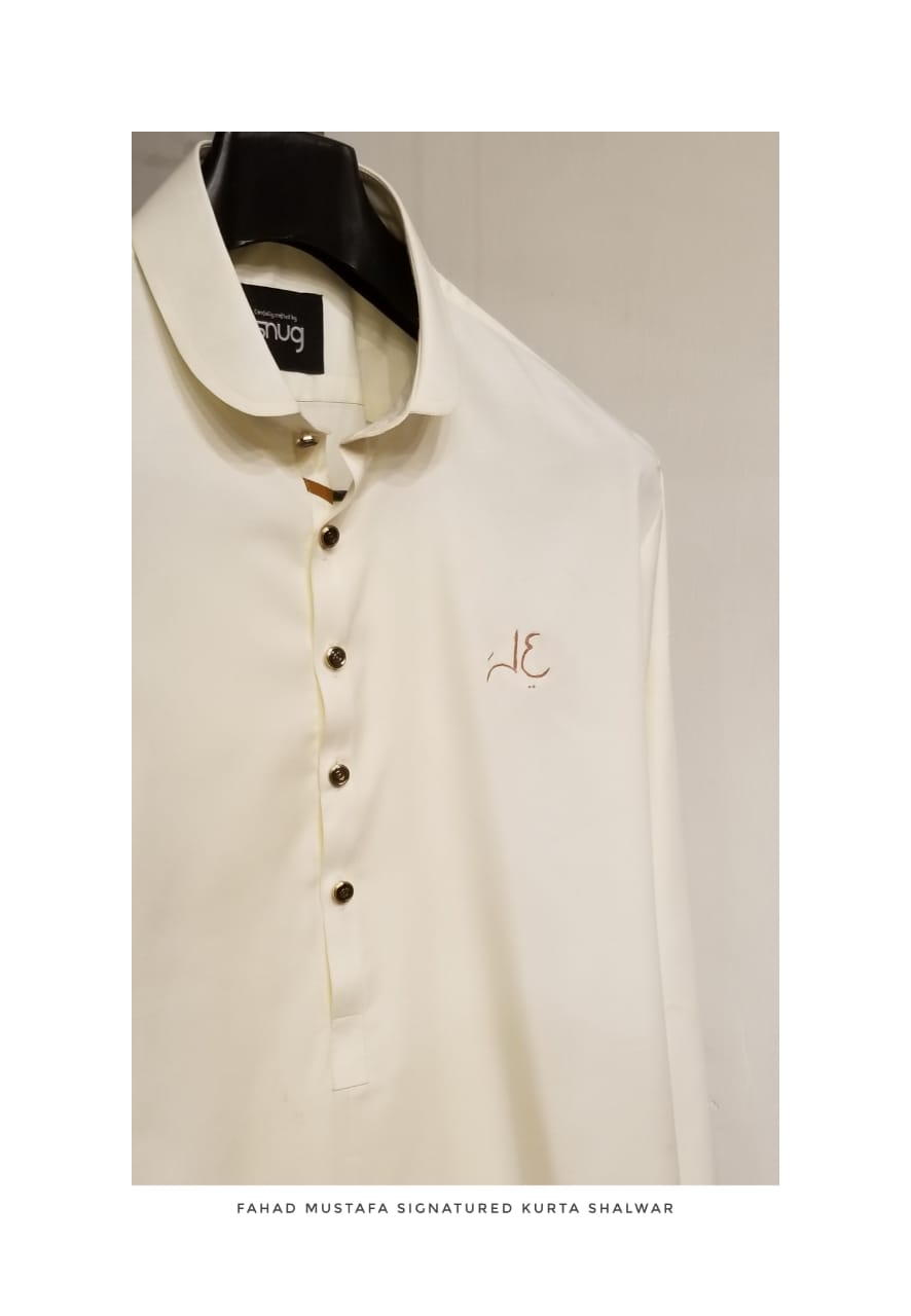 Embroidered Linen Non-fused Blazer with Signatured Kurta Shalwar By Snug