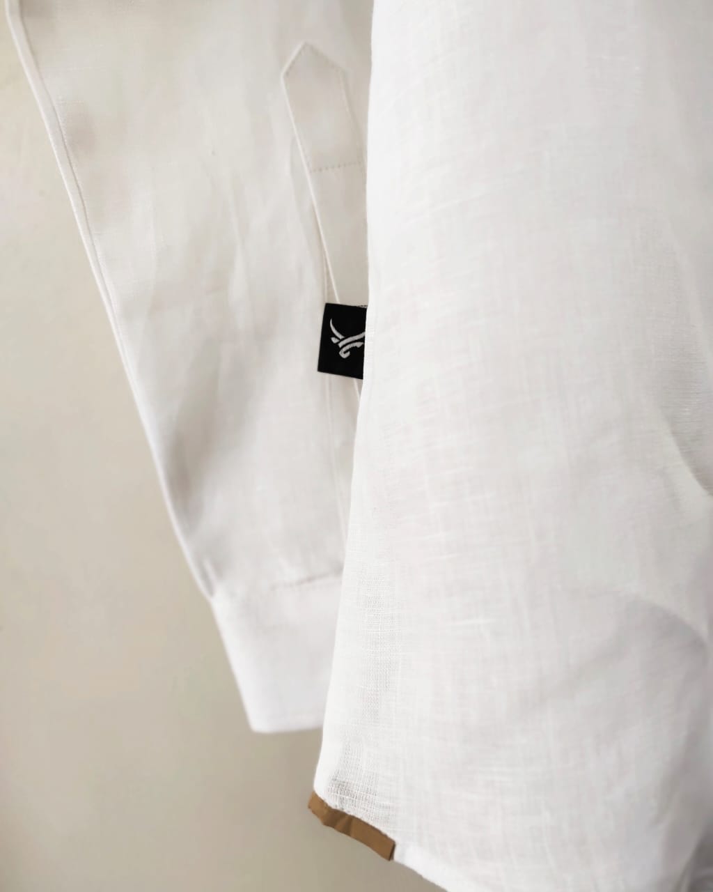 Irish Linen Shirt-Kurti With 'S' Logo