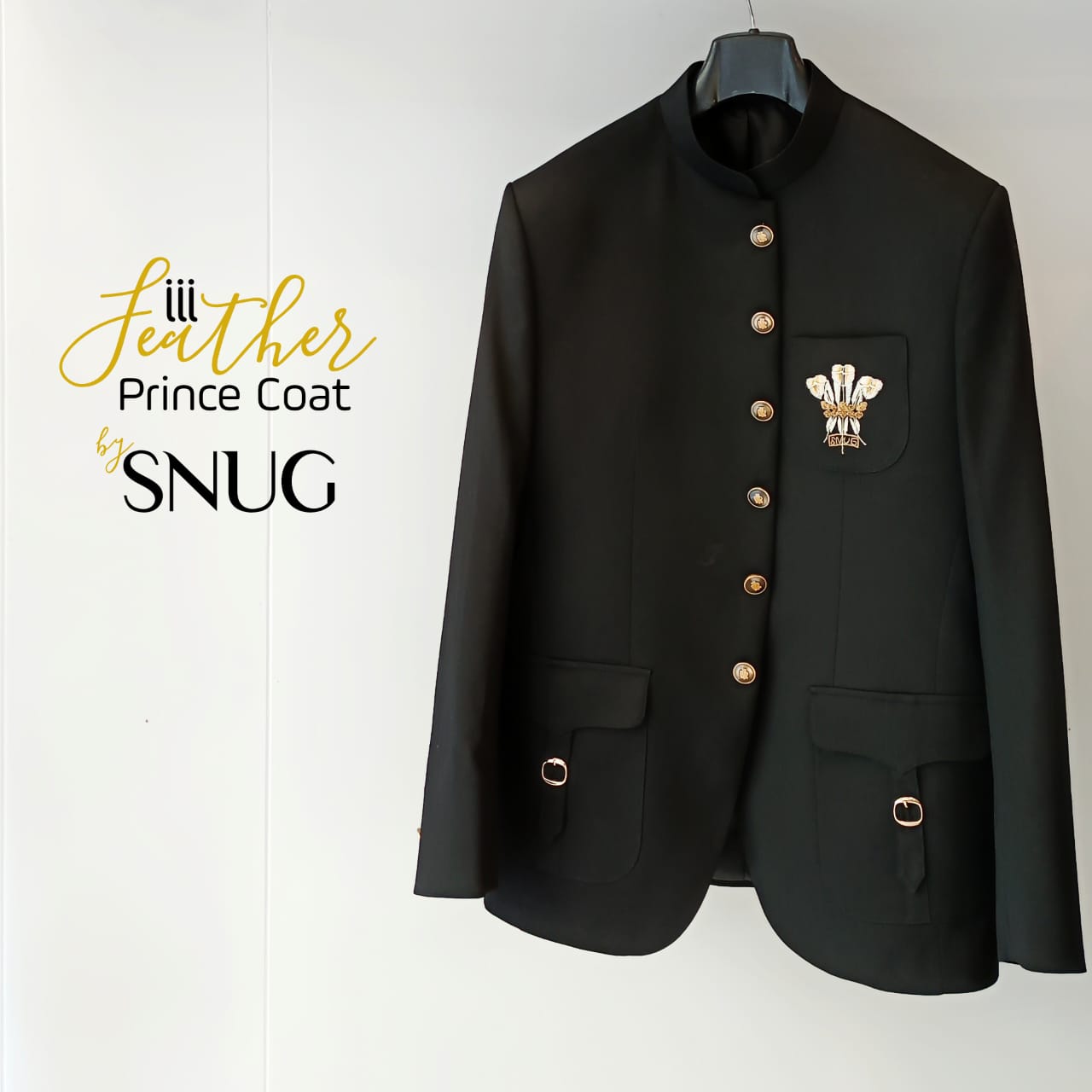 3 Feather Prince Coat