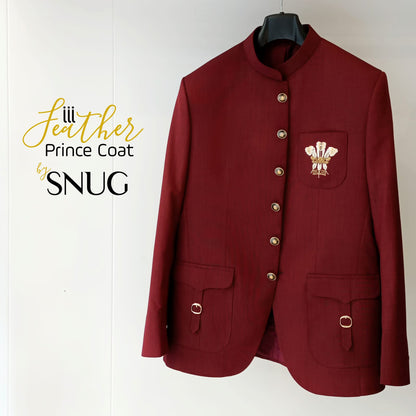 3 Feather Prince Coat