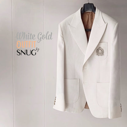 White Gold Outfit by Snug