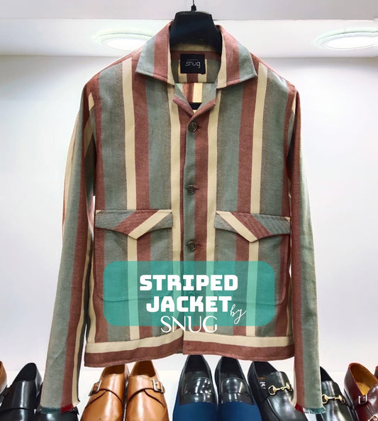 Striped Jacket By Snug