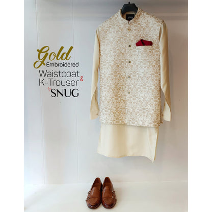 Gold Embroidered Waistcoat