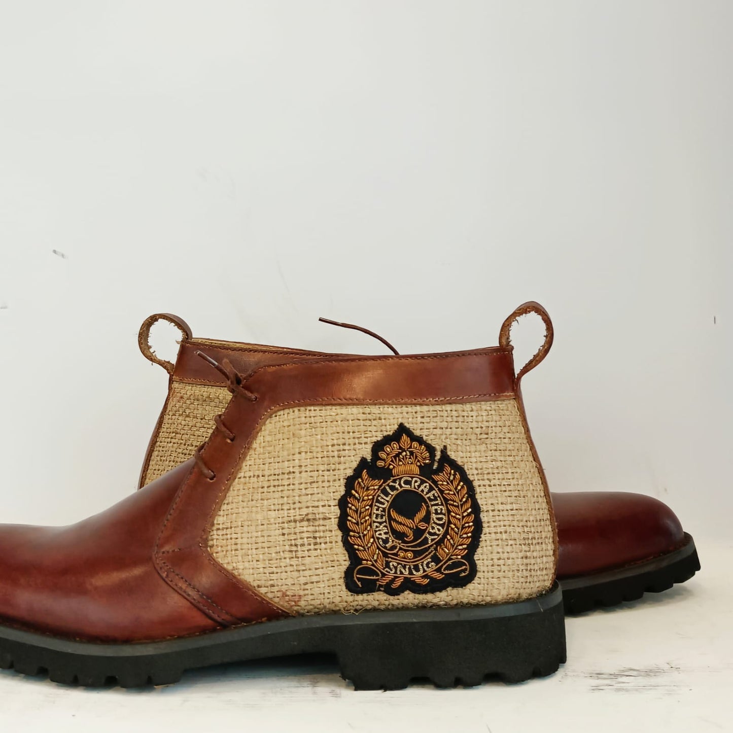 Embroidered Chukka Boot