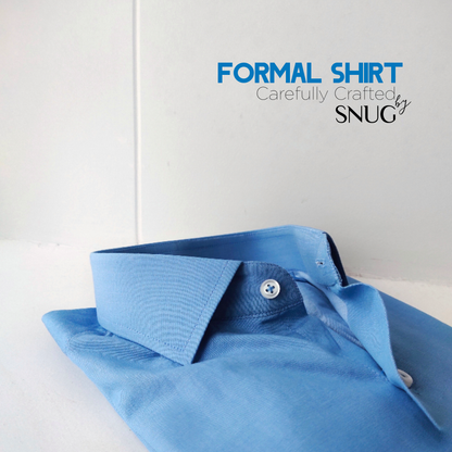 True Blue Formal Shirt